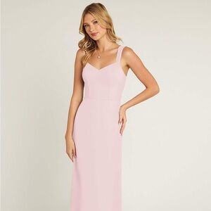 NWT Azazie Denice Bridesmaids Dress Blushing Pink